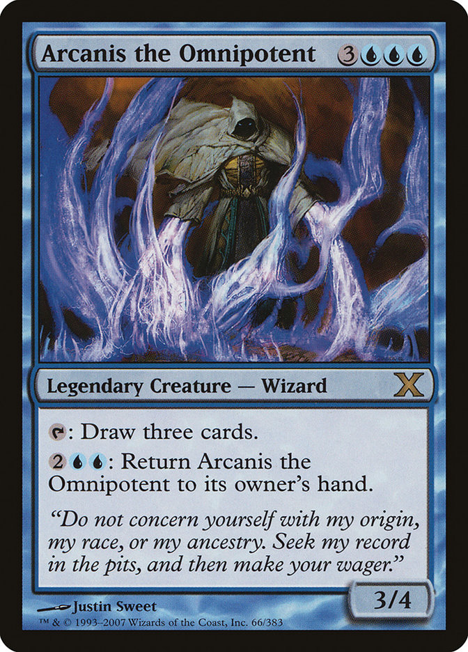 mtg 10th edition cards Magic: The Gathering - Arcanis The Omnipotent