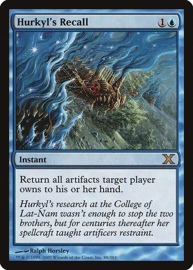 Hurkyl's Recall | 10th Edition Foil | Modern | Card Kingdom