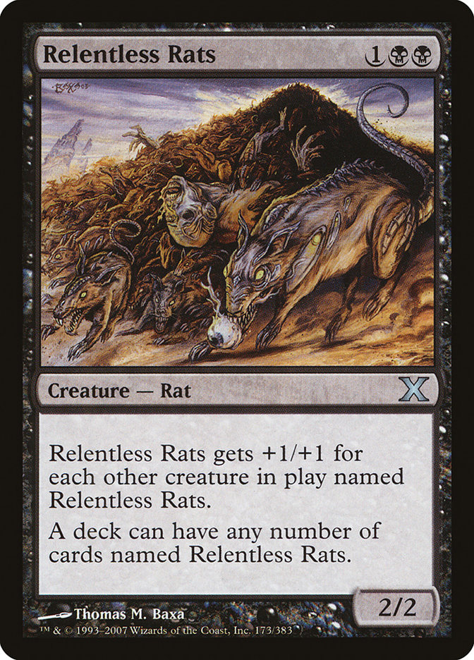 mtg relentless rats commander deck MTG Commander Rat Deck EDH Deck Karumonix, the Rat King 100 Magic –  Moonveil Games main image 0