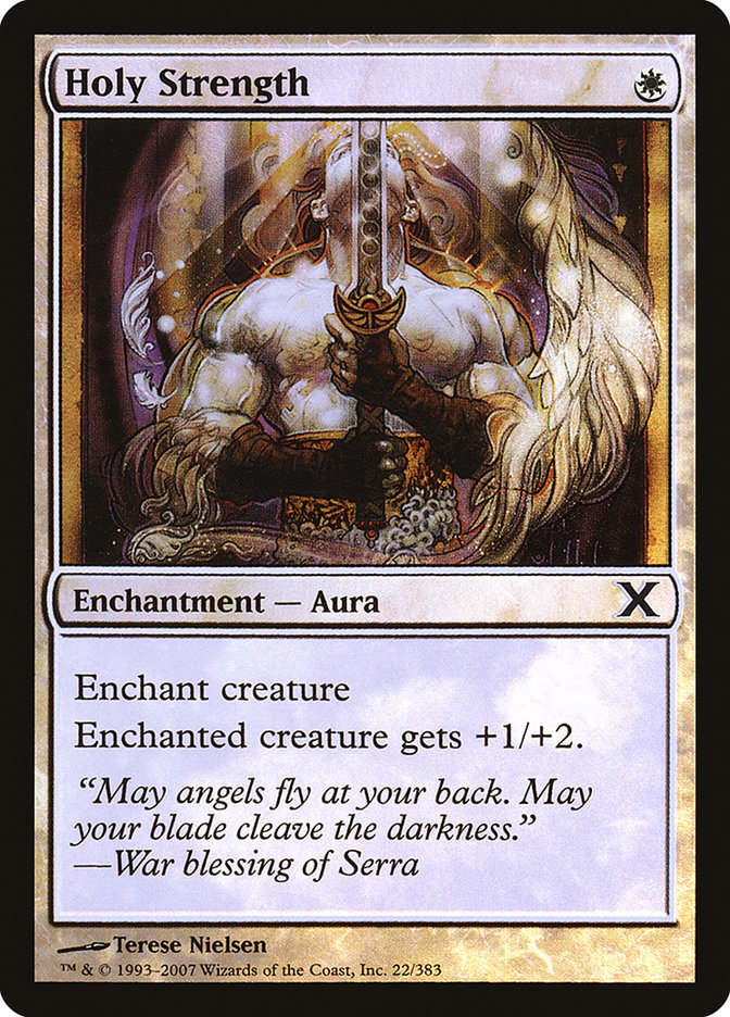Holy Strength | 10th Edition Foil | Modern | Card Kingdom