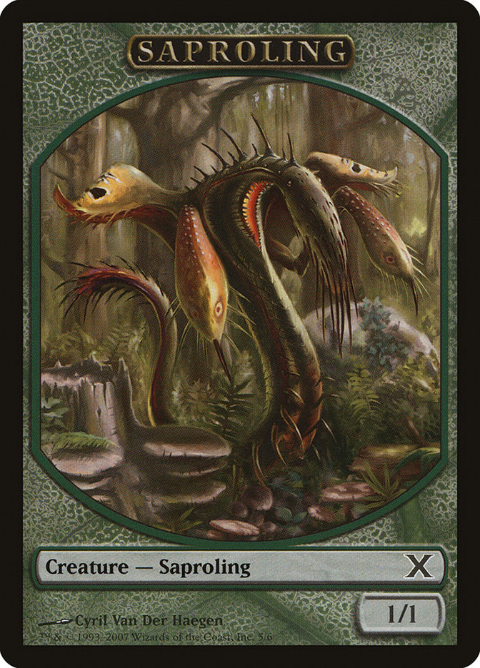 saproling deck mtg commander Slimefoot, the Stowaway Tribal Token Sacrifice Magic Com – CommanderComplete Shroofus Sproutsire Saproling Commander Deck