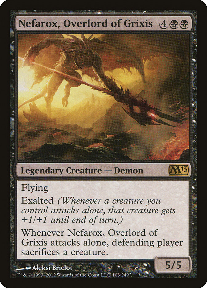 Nefarox, Overlord of Grixis | 2013 Core Set | Modern | Card Kingdom