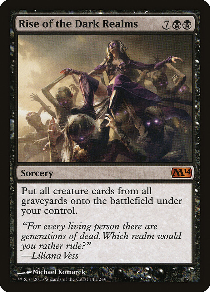 Mtg 2014 Core Set Rise of the Dark Realms