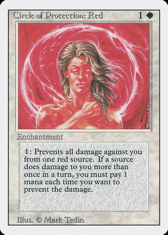 Circle of Protection: Red | 3rd Edition | Card Kingdom