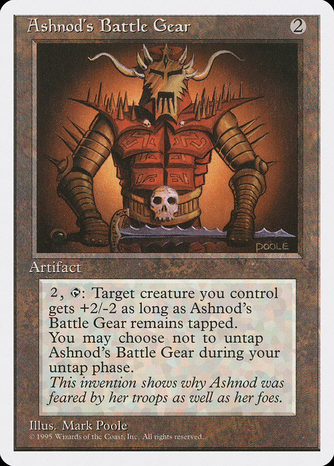 Ashnod's Battle Gear | 4th Edition | Card Kingdom