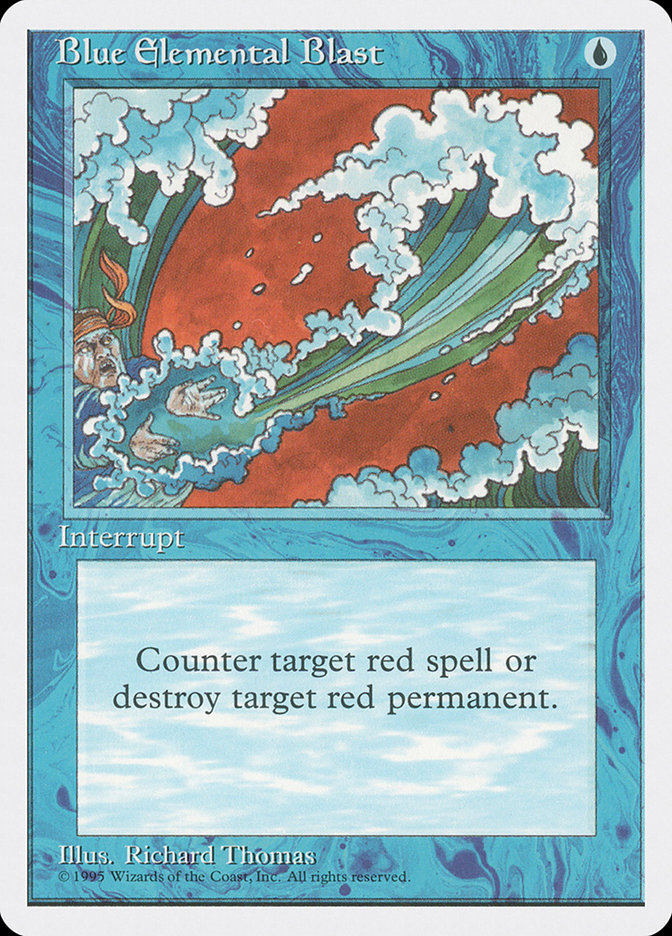 Blue Elemental Blast | 3rd Edition | Card Kingdom