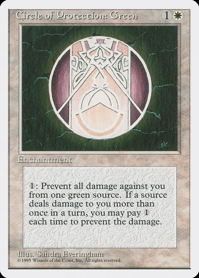 MTG α アルファ Circle of protection red 4枚 Circle of Protection: Red | 4th Edition | Star City Games