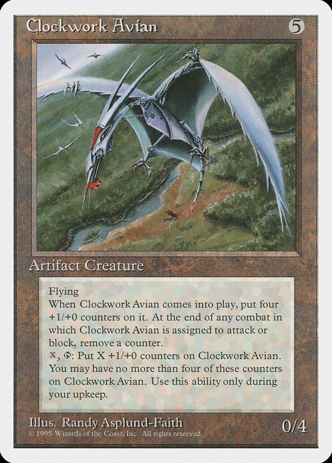 mtg assembly worker cards Mishra's Factory (Orange Background) [Antiquities]