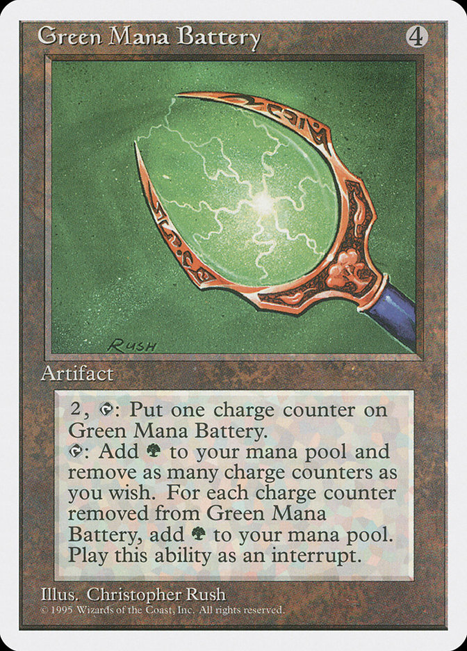 Blue Mana Battery | 4th Edition | Card Kingdom