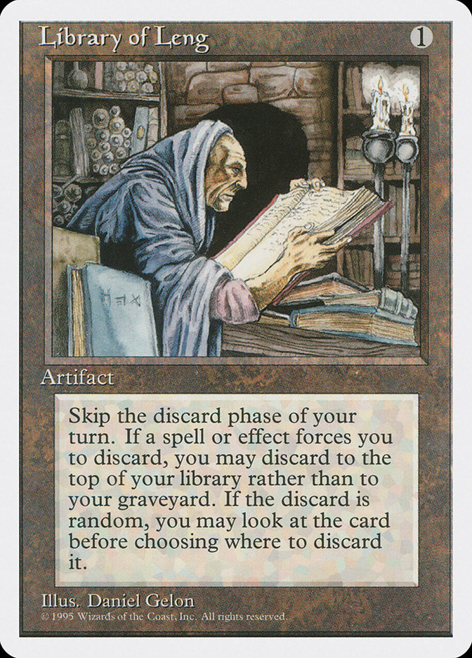 Library of Leng Magic 4th Edition (Lightly Played) | Ozzie Collectables