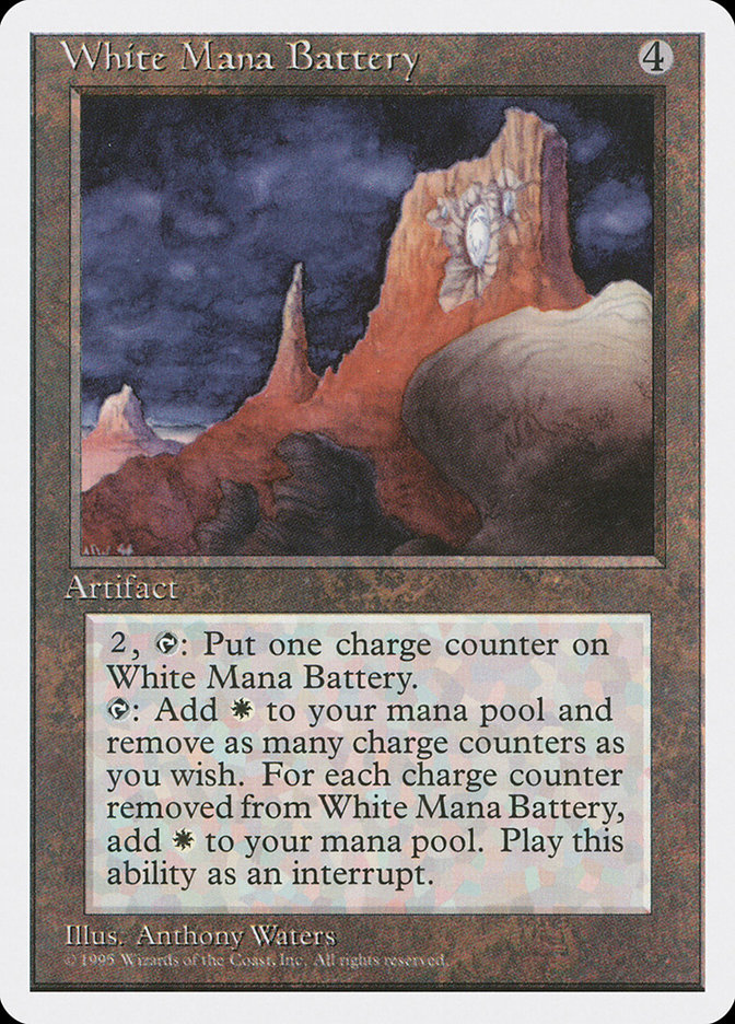 MTG　Blue Mana Battery AP　アーティストプルーフ　アート Blue Mana Battery · Fourth Edition (4ED) #300 · Scryfall Magic