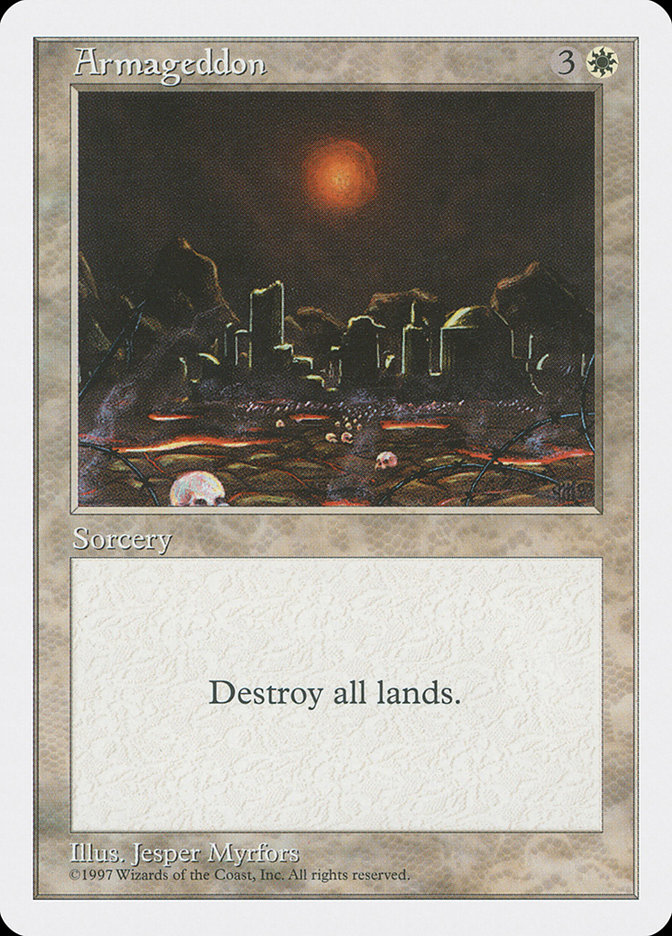 Armageddon [Fifth Edition] Lightly Played