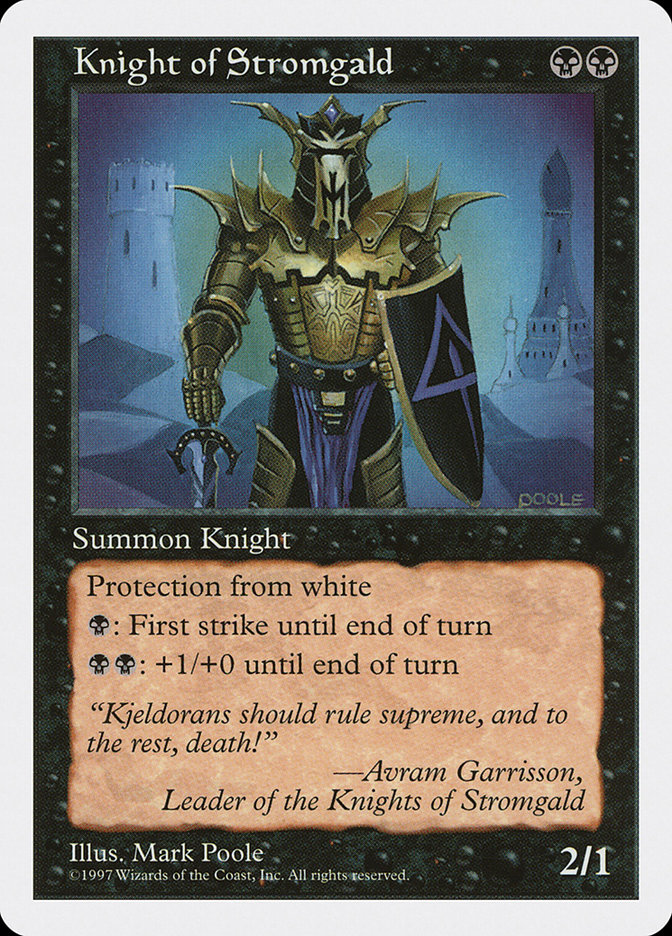 Black Knight | 5th Edition | Card Kingdom