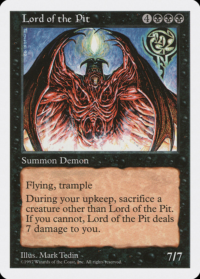 Lord of the Pit | 5th Edition | Card Kingdom