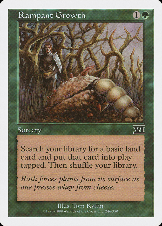 mtg cards like rampant growth Rampant Growth - Sorcery - Cards