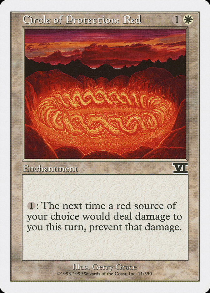 MTG 赤の防御円/Circle of Protection: Red β 6th-edition-37046?ixlib=php-3.