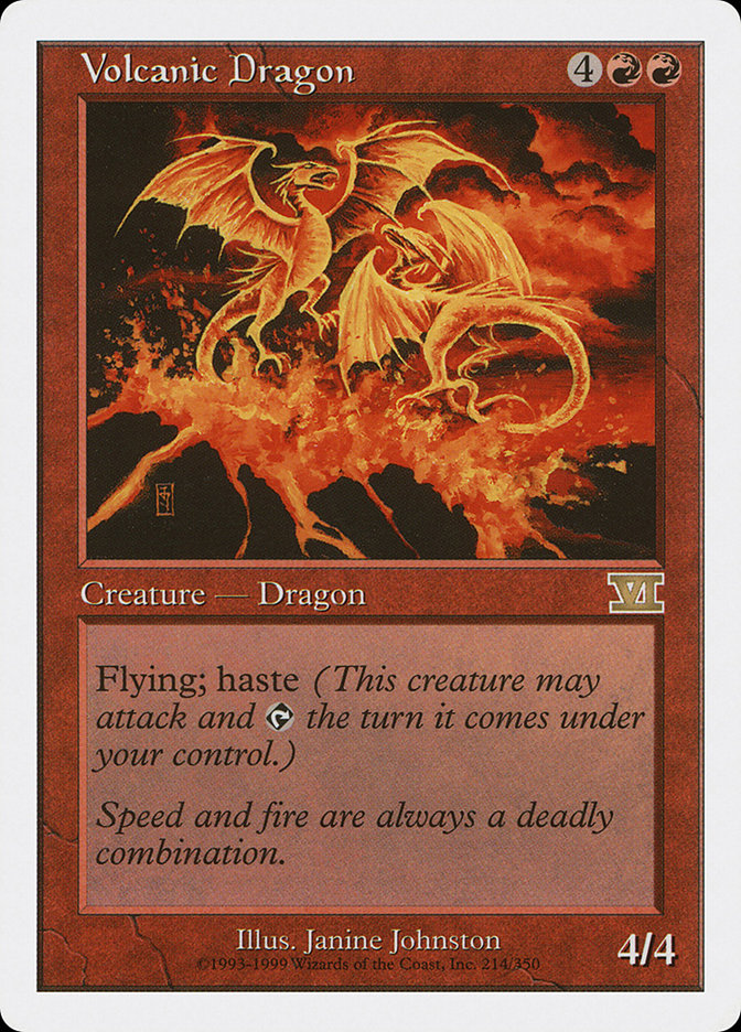Volcanic Dragon | 6th Edition | Card Kingdom
