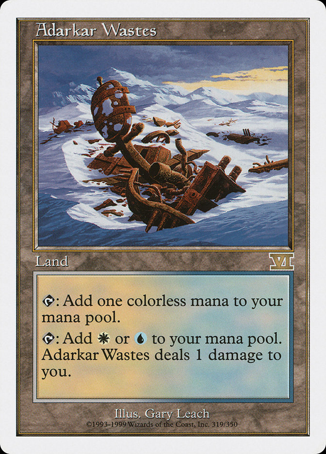Adarkar Wastes | 6th Edition | Card Kingdom