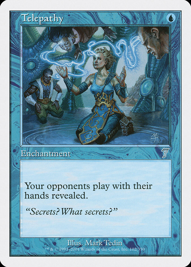 cards like telepathy mtg Telepathy