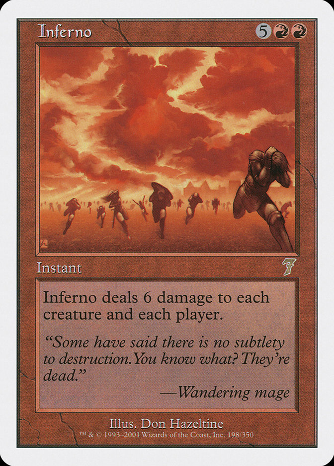 MTG 【Foil】インフェルノ/Inferno[7ED]他言語 Inferno | 7th Edition | Card Kingdom