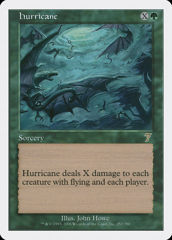 mtg hurricane card Hurricane | 7th Edition