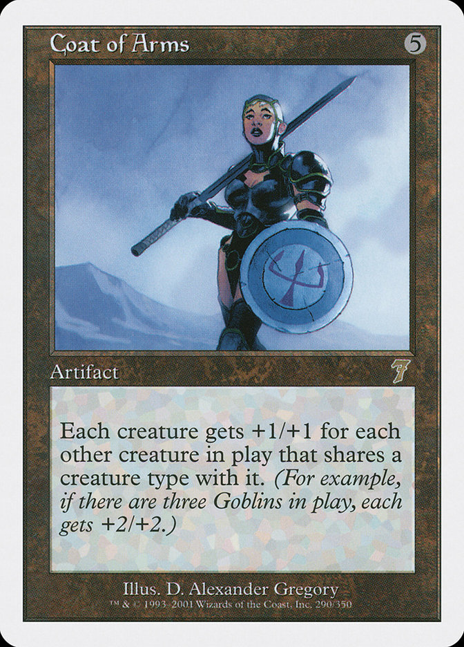 coat of arms mtg card kingdom MTG Magic: The Lost Caverns of Ixalan Commander: Coat of Arms Rare #01 –  Collector's Kingdom main image 0