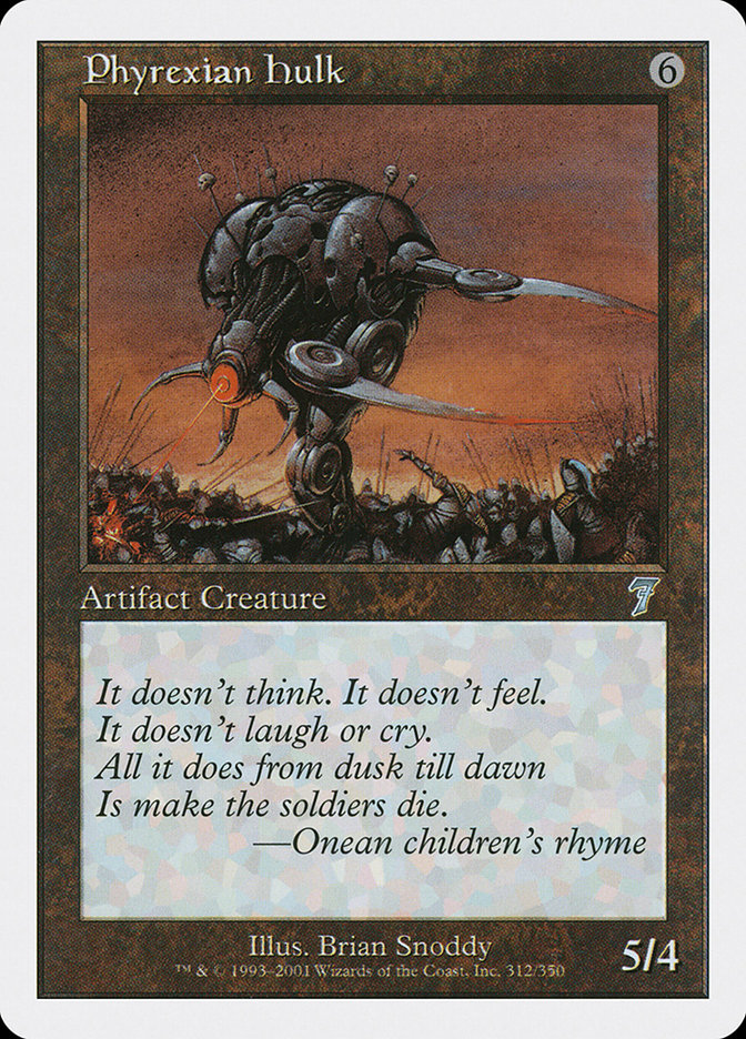 MtG 7th Edition Uncommon Phyrexian Hulk #312