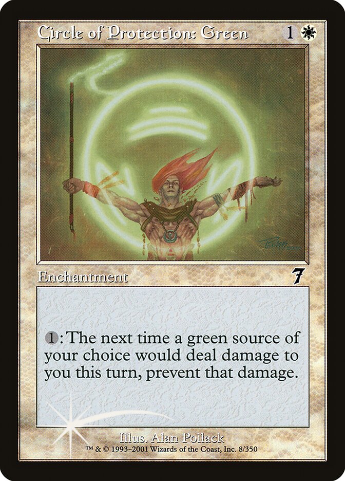 Circle of Protection: White | 7th Edition Foil | Card Kingdom