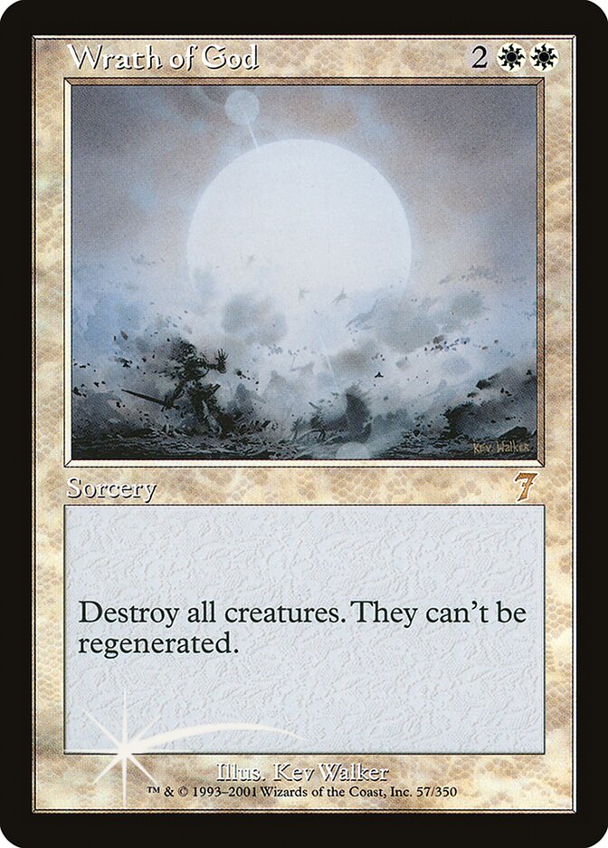 神の怒り　Wrath of God 10th Edition Foil 4枚 Wrath of God | 7th Edition Foil | Card Kingdom