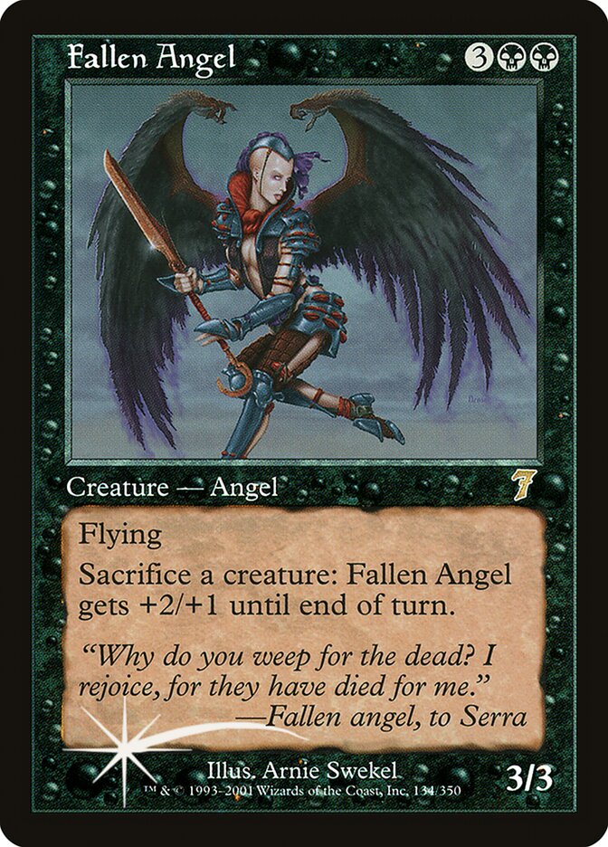 Fallen Angel | 7th Edition Foil | Card Kingdom