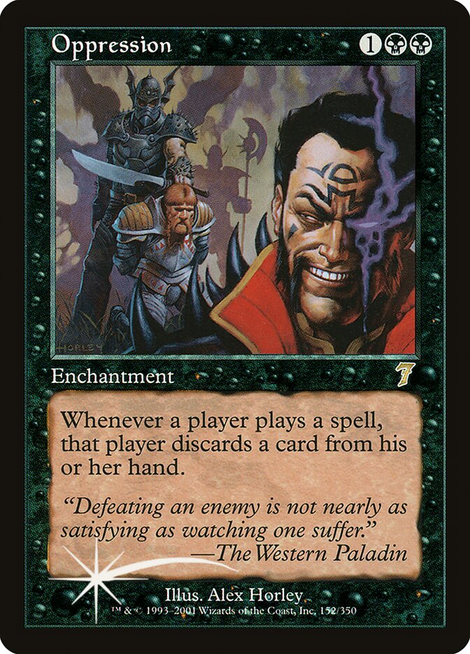 Oppression | 7th Edition Foil | Card Kingdom