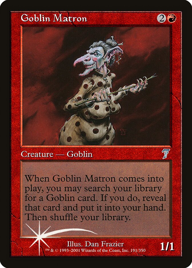 Goblin Matron | 7th Edition Foil | Card Kingdom