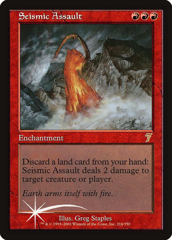 Seismic Assault | 7th Edition Foil | Card Kingdom