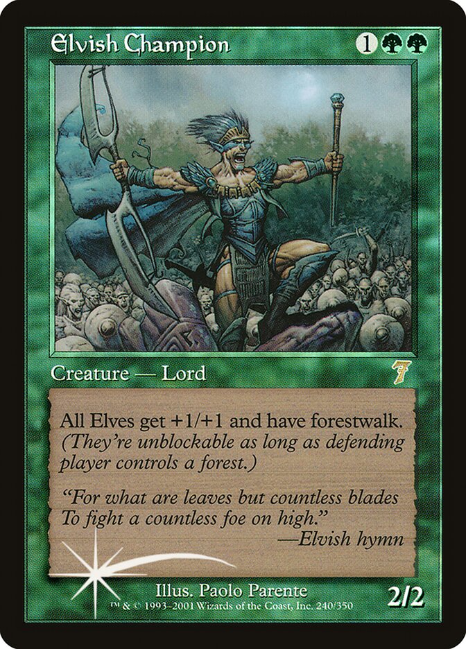 Elvish Champion | 7th Edition Foil | Card Kingdom