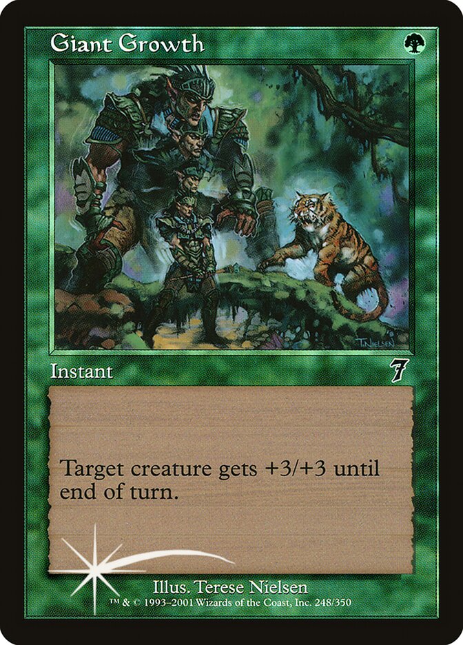 Giant Growth | 7th Edition Foil | Card Kingdom