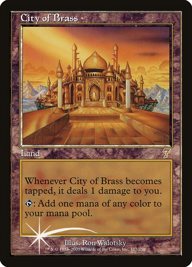 真鍮の都/City of Brass  7ED英語foil City of Brass | 7th Edition Foil | Card Kingdom