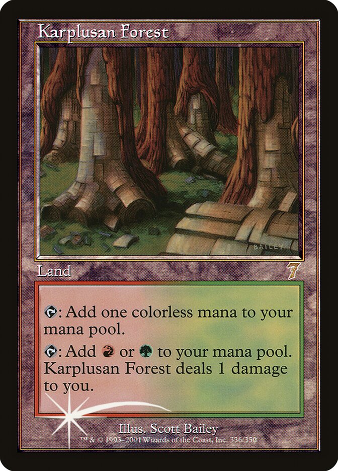 Karplusan Forest | 7th Edition Foil | Card Kingdom
