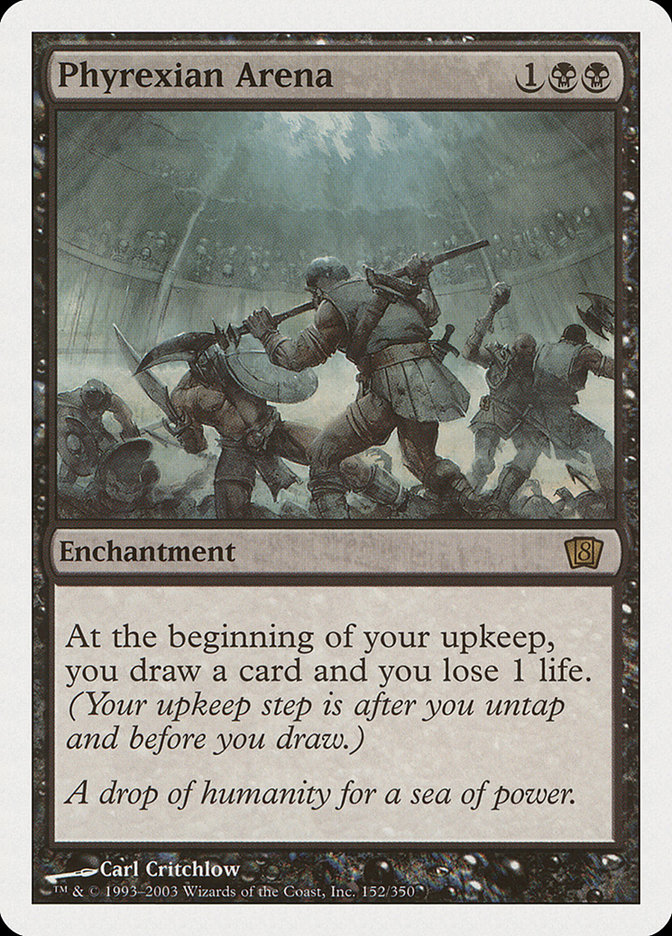 Mtg 8th Edition Rare Phyrexian Arena
