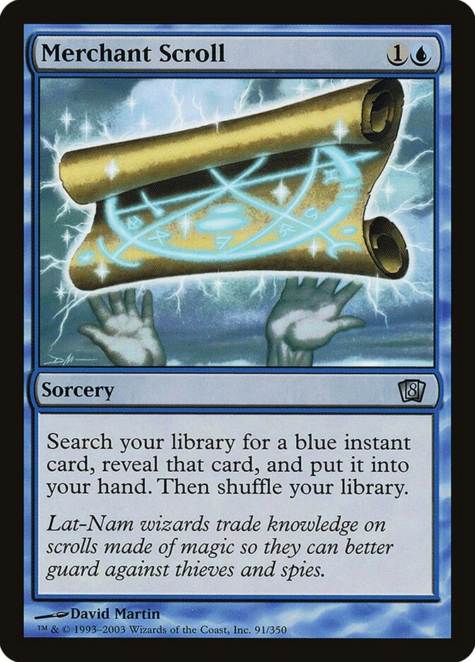 Merchant Scroll | 8th Edition Foil | Modern | Card Kingdom
