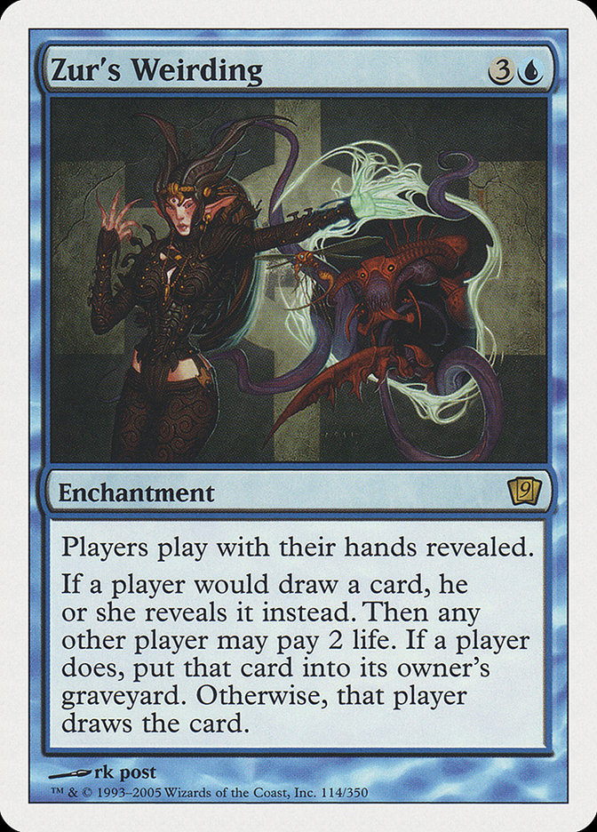 Zur's Weirding | 9th Edition | Modern | Card Kingdom