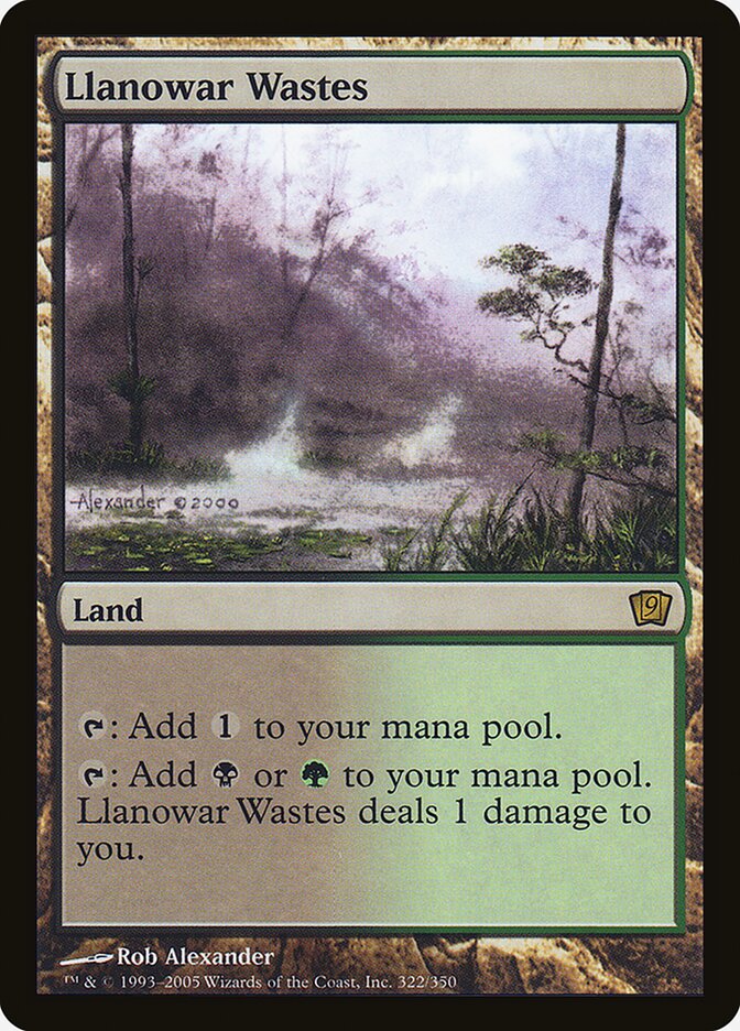 Llanowar Wastes | 9th Edition Foil | Modern | Card Kingdom