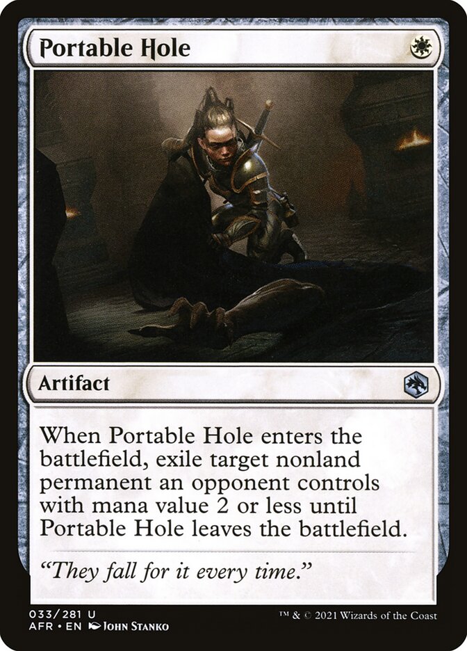 Portable Hole | Adventures in the Forgotten Realms | Pioneer | Card Kingdom