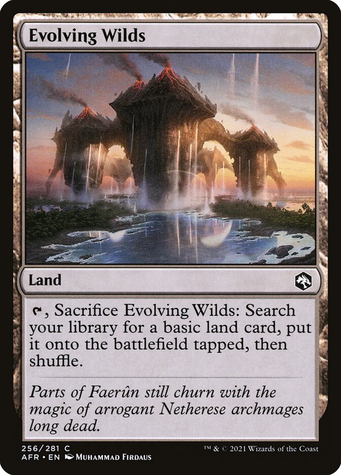 Evolving Wilds | Adventures in the Forgotten Realms | Pioneer | Card Kingdom