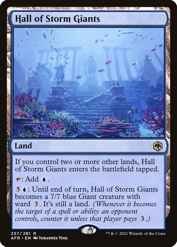 best giant cards mtg Hall of Storm Giants | Adventures in the Forgotten Realms | Pioneer Daily Dose Of Oath Of