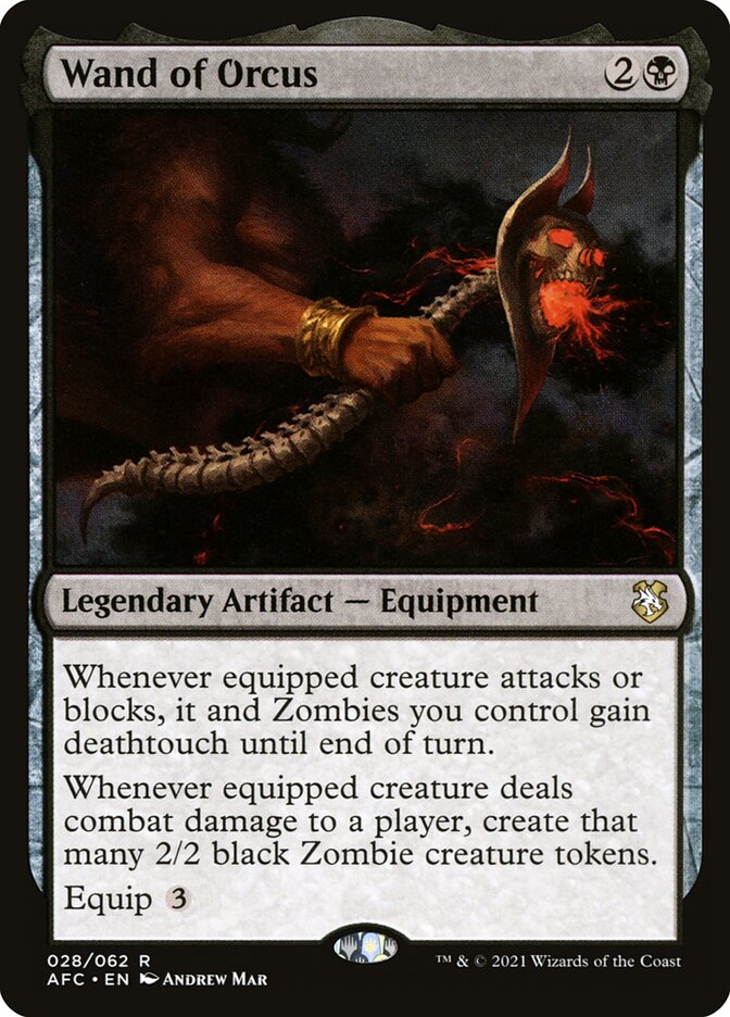 Wand of Orcus | Adventures in the Forgotten Realms Commander Decks |  Commander | Card Kingdom