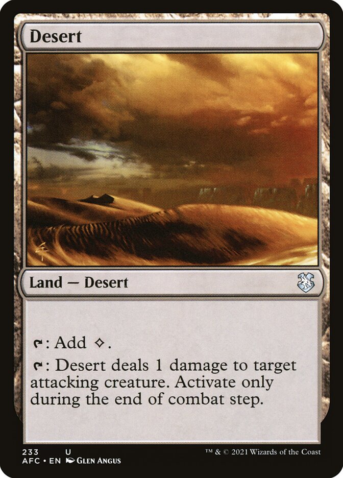 mtg desert commander deck Outlaws of Thunder Junction Deck: Bloom Unboxed repeat this process except that opponent cant choose a card already chosen for Shrouded Lore Desert Bloom a bad choice?