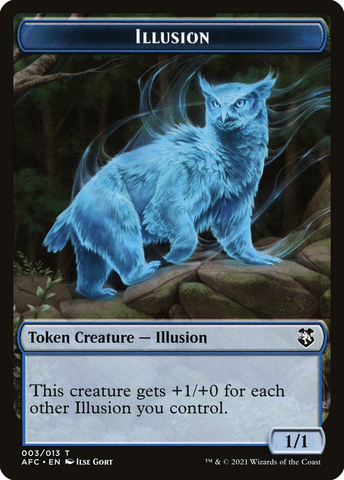 Illusion Token // Zombie Token | Adventures in the Forgotten Realms Commander  Decks | Commander | Card Kingdom