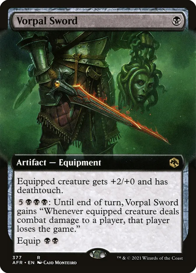 その他 Vorpal Sword Foil Grand Archive TCG adventures-in-the-forgotten-