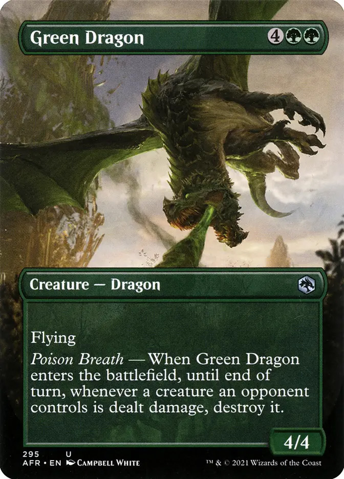 mtg forgotten realms dragon cards Adult Gold [Dungeons & Dragons: Adventures in the Realms] 5/5 Illustrated by Svetlin Velinov. Green Dragon | Adventures in