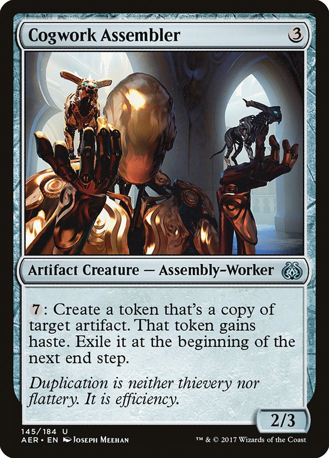mtg assembly worker cards Self-Assembler (Retro Schematic) [The Brothers' War Retro Artifacts] –  TokenMTG